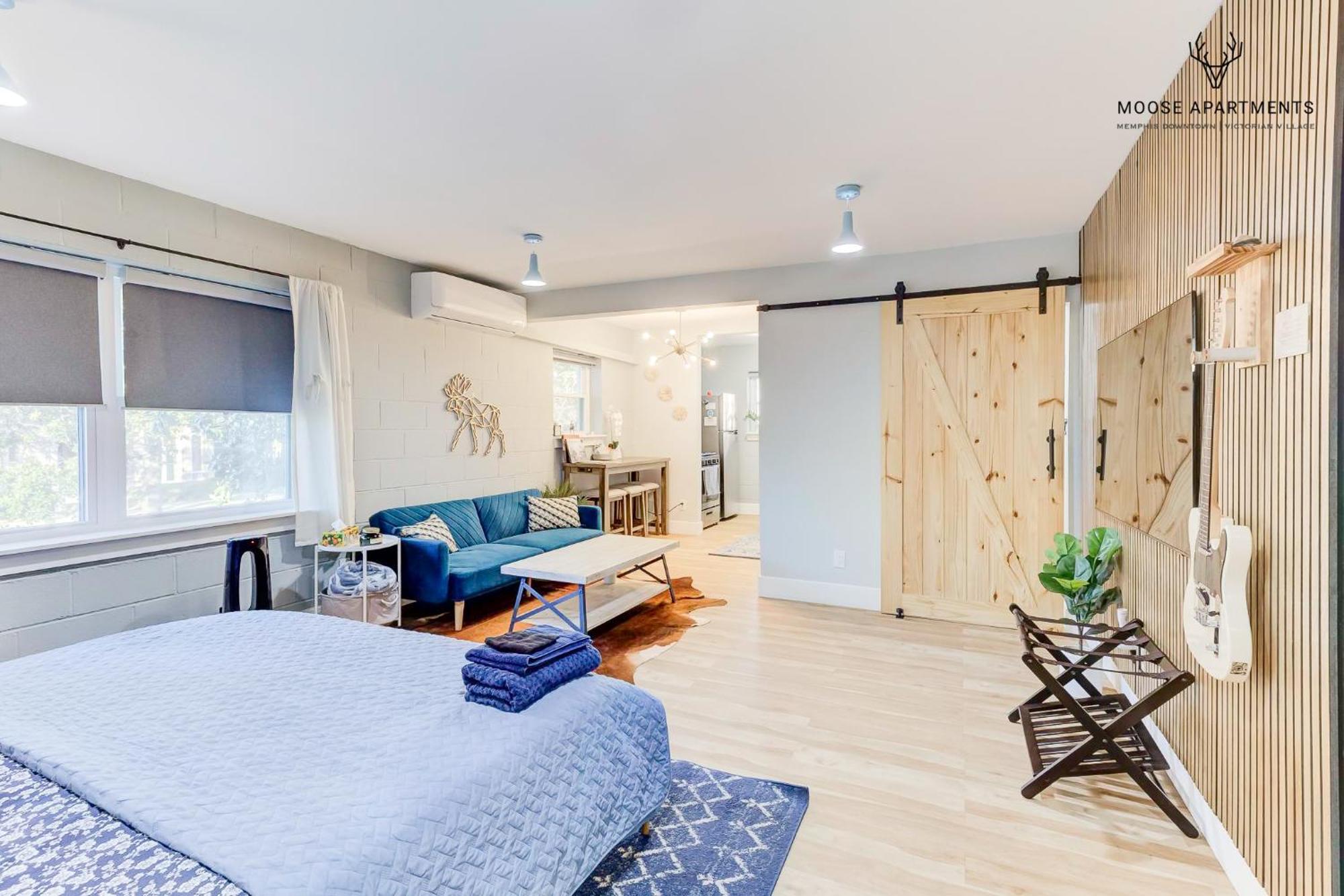 The Moose #7 - Instaworthy Studio With Amazing Views, Free Parking & Heated King Bed Memphis Exterior foto